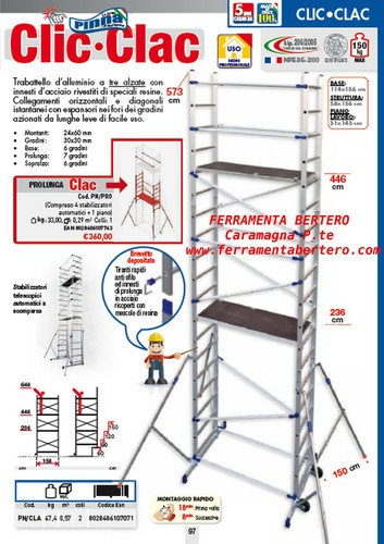 Trabattello facal pinna clic - facal, +