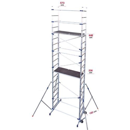 Trabattello alluminio pinna - trabattello,