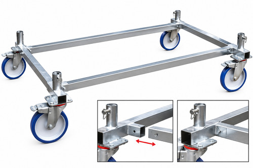 Base scomponibile trabattello - base,