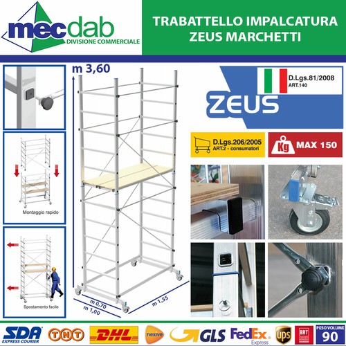 Trabattello impalcatura - trabattello,