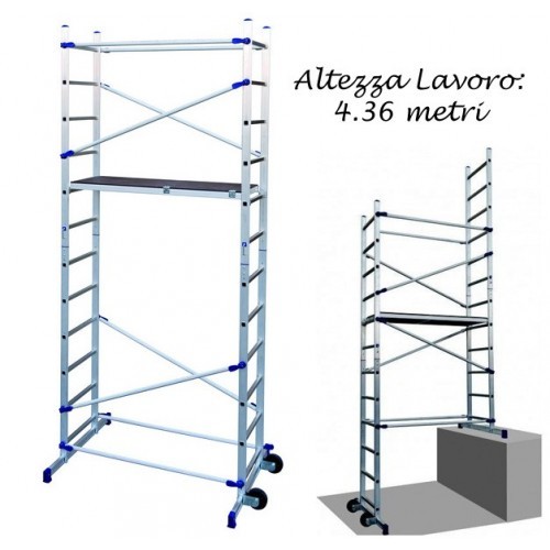 Ponteggio mobile altezza - ponteggio,