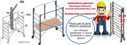 Trabattello ponteggio