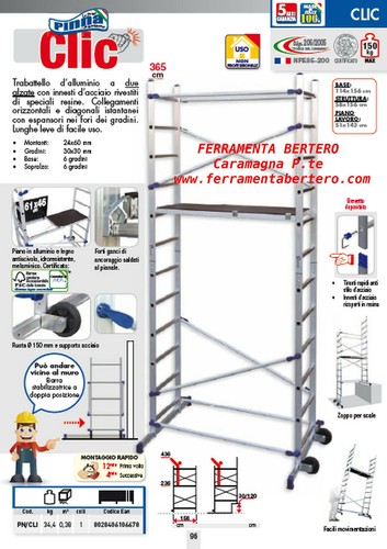 Trabattello facal pinna - trabattello,